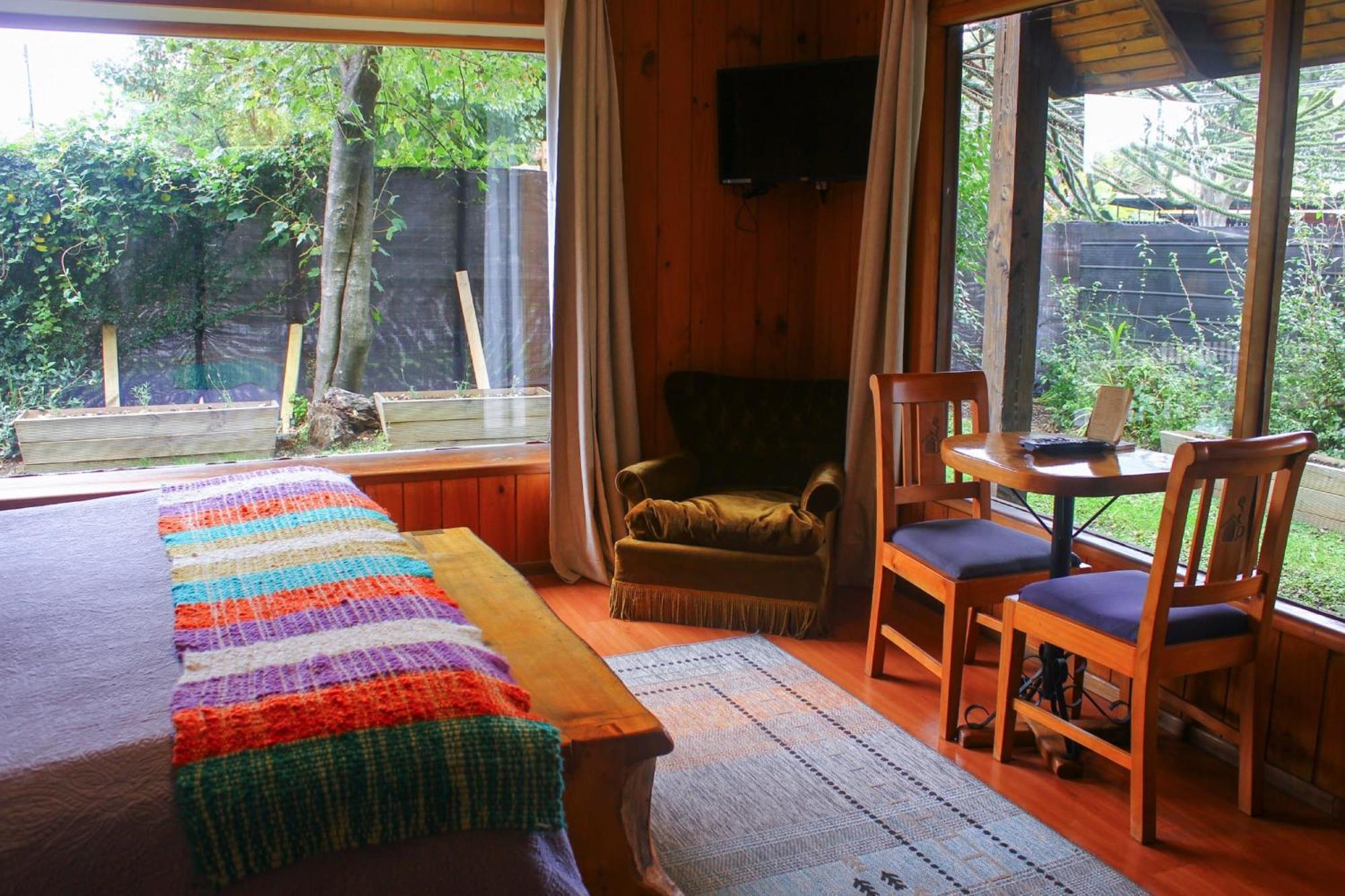 La Araucaria Hosteria Boutique - Ex Lounge Brasil Pucón Pokoj fotografie